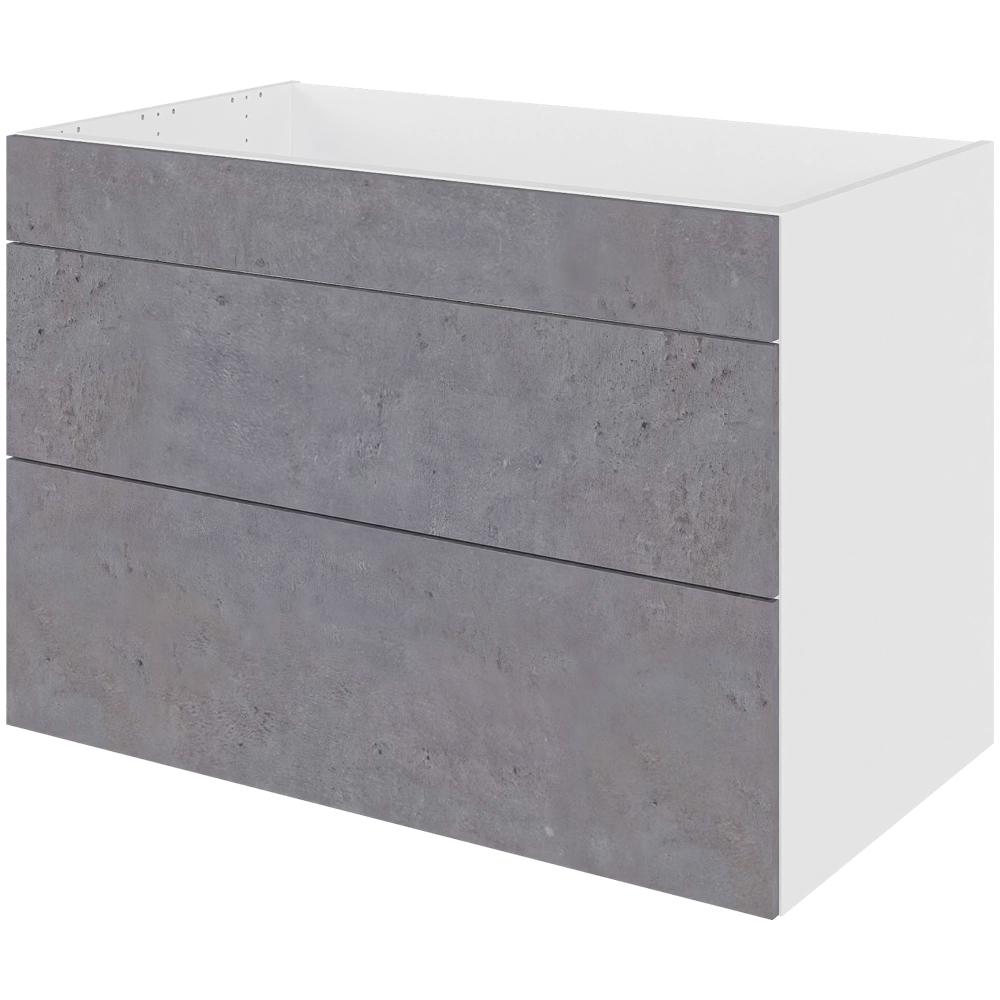 Billede af Multi-Living Køkken vaskeskab i Riga H: 70,4 cm D: 60,0 cm - Fuldudtræk/softluk - Bredde: 100 cm