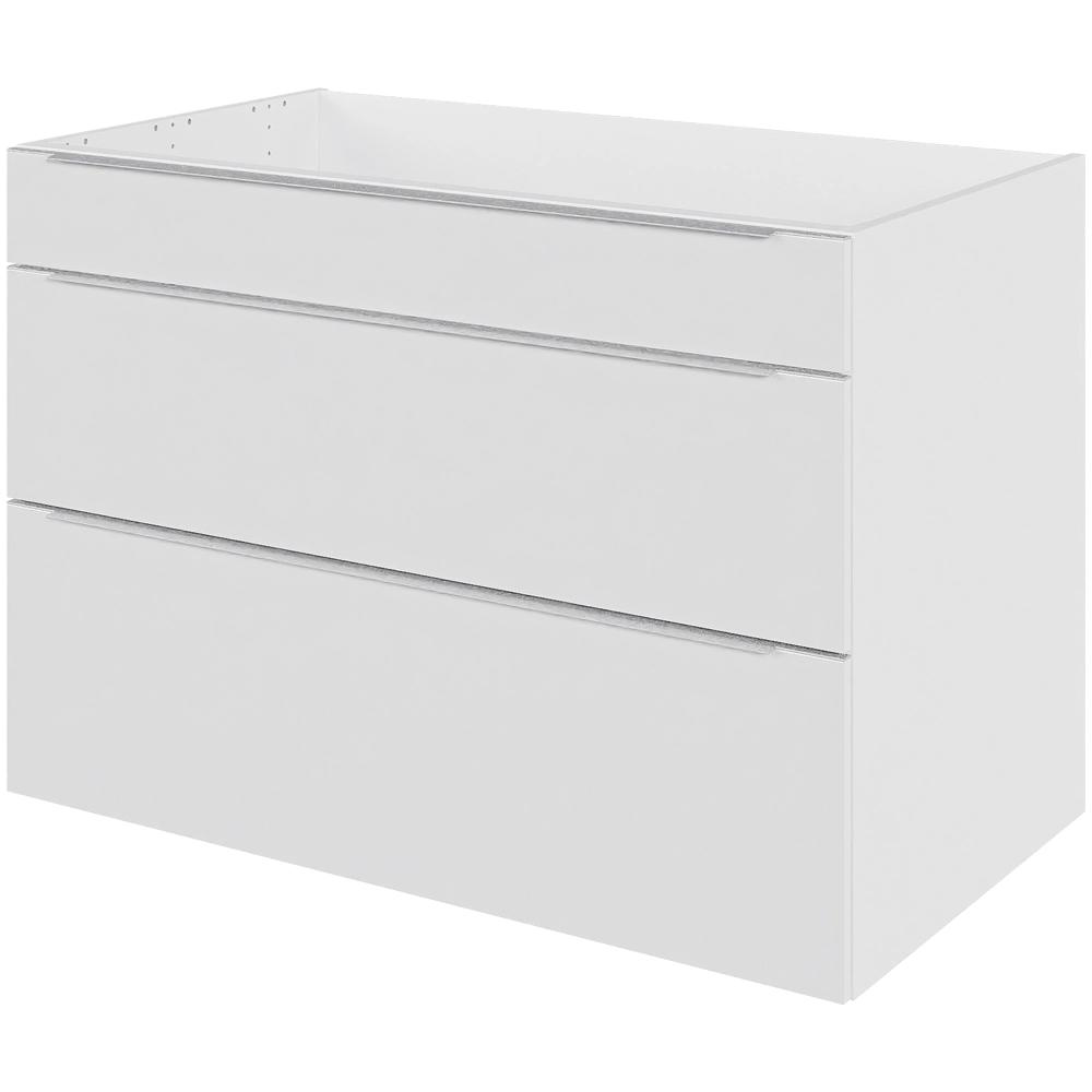 Billede af Multi-Living Køkken vaskeskab i Malet Hvid Front Paris H: 70,4 cm D: 60,0 cm - Fuldudtræk/softluk - Bredde: 100 cm