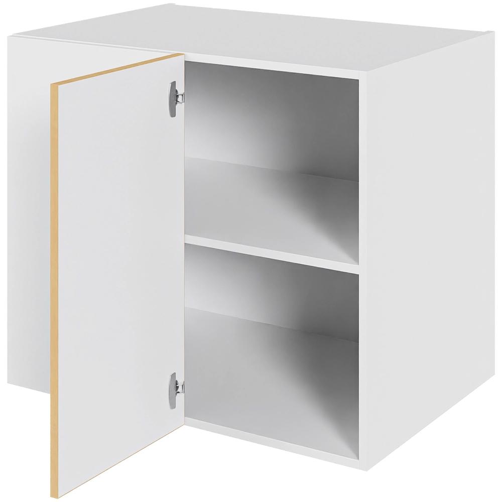 Multi-Living Køkken hjørneskab i White/Oak Line H: 70,4 cm D: 60,0 cm - 1 låge inklusiv 1 hylde samt blændplade - Bredde: 80 cm