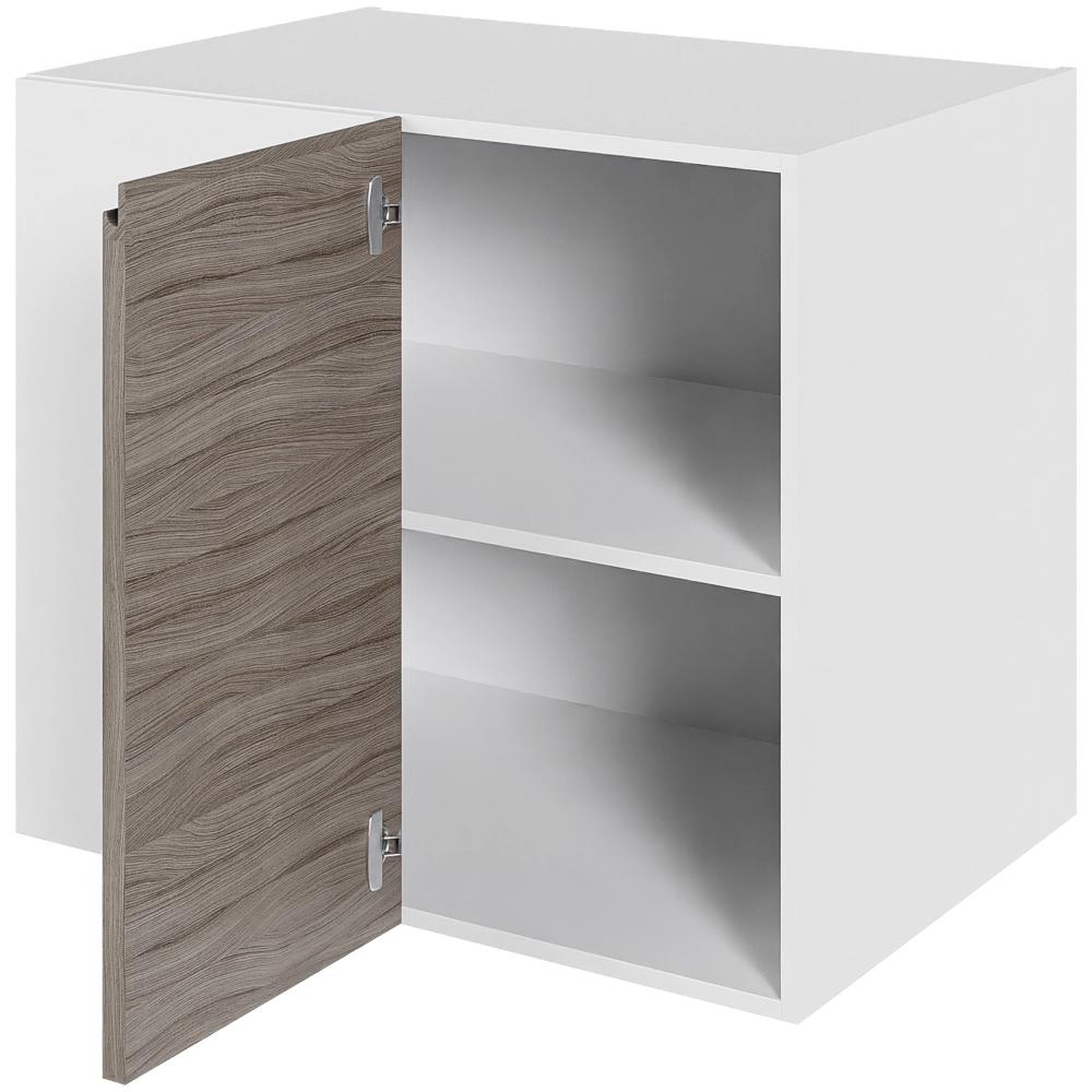 Køkken hjørneskab i Sasso-line H: 70,4 cm D: 60,0 cm - 1 låge inklusiv 1 hylde samt blændplade - Bredde: 80 cm