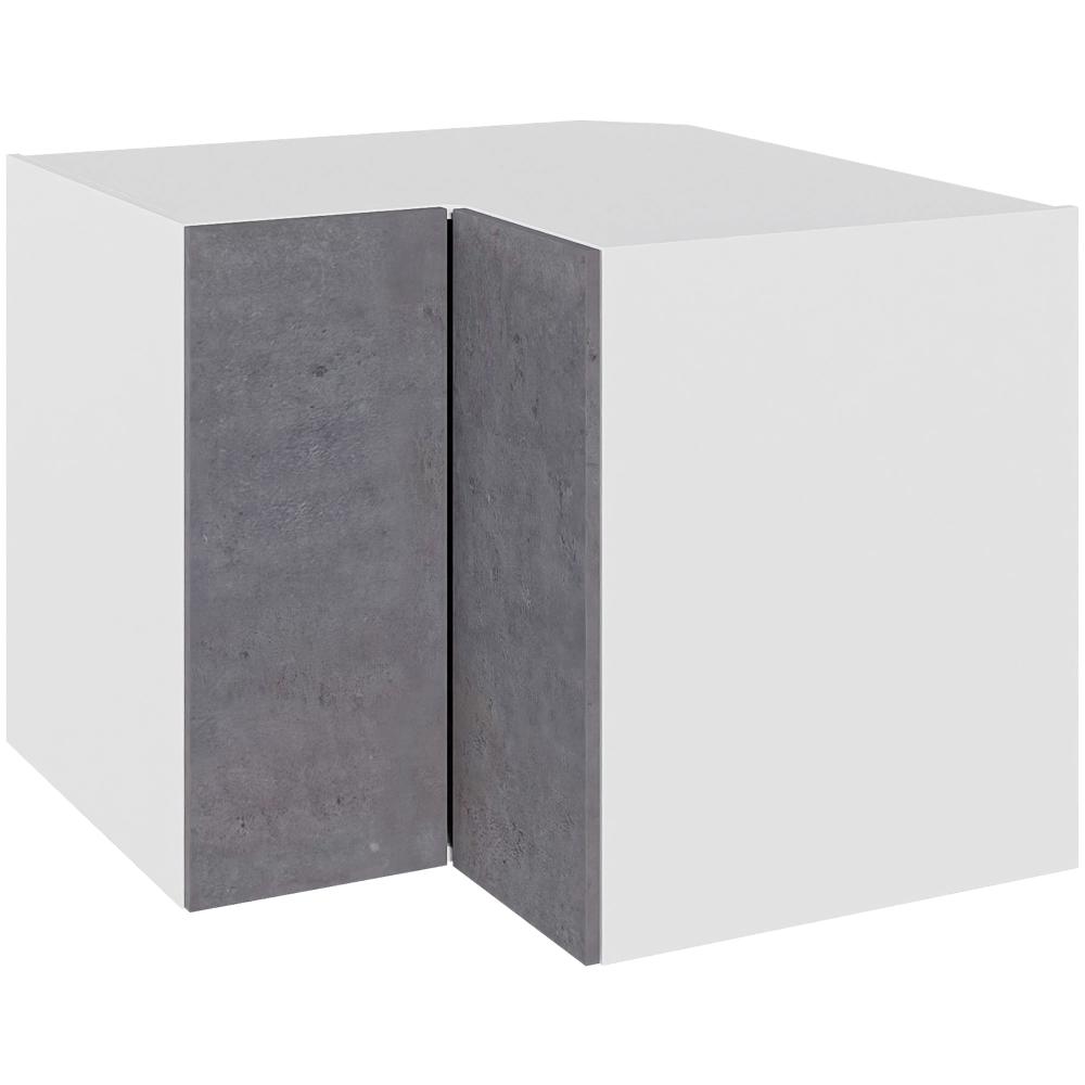 Billede af Multi-Living Hjørneskab med knæklåge i Riga H: 70,4 cm D: 60,0 cm - 2 x 3/4 karrusel - Bredde: 90 cm