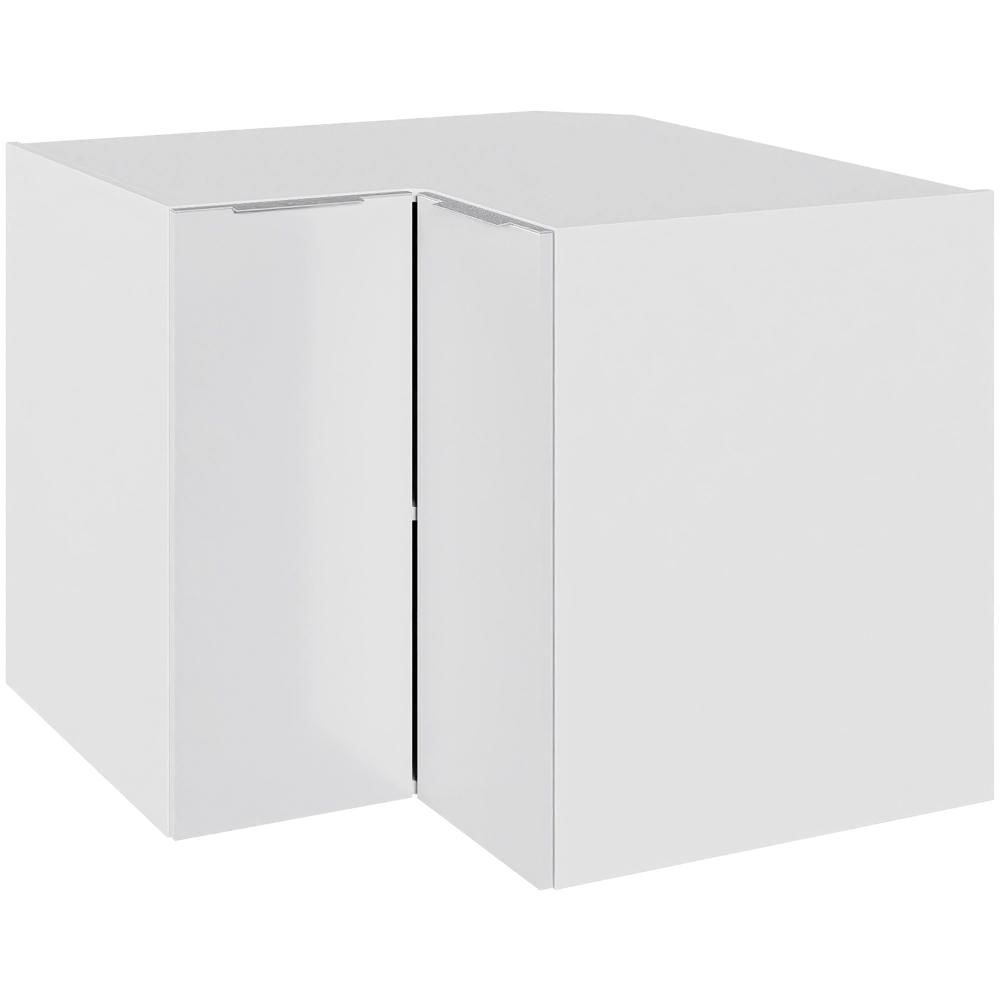 Billede af Multi-Living Køkken hjørneskab i Malet Hvid Front Paris knæklåge H: 70,4 cm D: 60,0 cm - 1 låge 3 hylder - Bredde: 90 cm