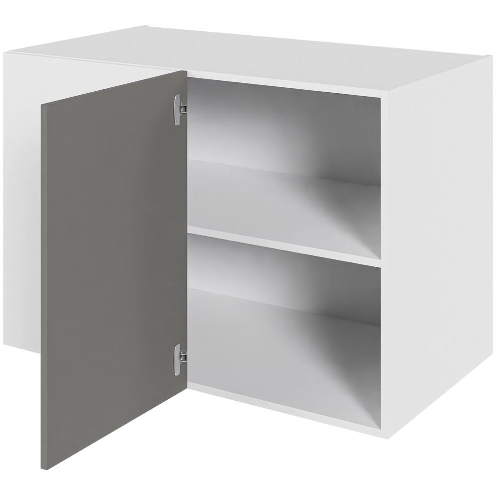 Køkken hjørneskab i Cibo Grigio H: 70,4 cm D: 60,0 cm - 1 låge inklusiv 1 hylde samt blændplade - Bredde: 100 cm
