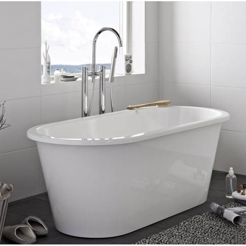 Billede af Orginal badekar. Model 1600 i hvid Støbemarmor