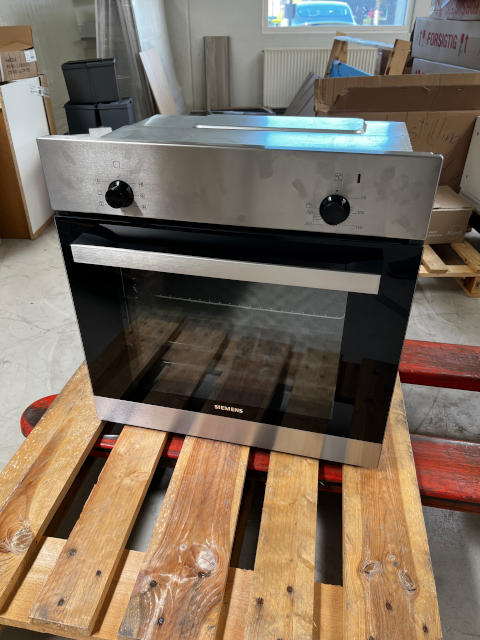 Siemens HB010FBR1S indbygningsovn 60x60 IQ100 - Rustfrit stål