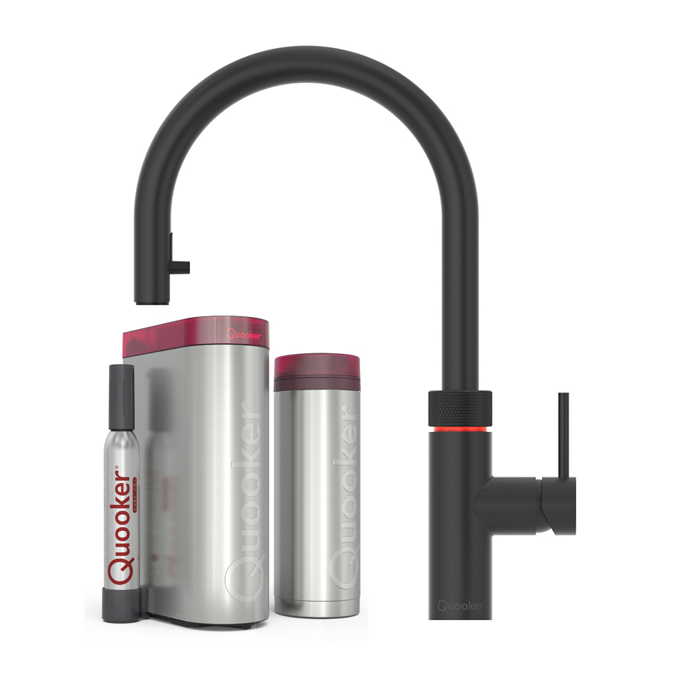 Billede af Quooker Flex inkl. PRO3 & CUBE - Sort