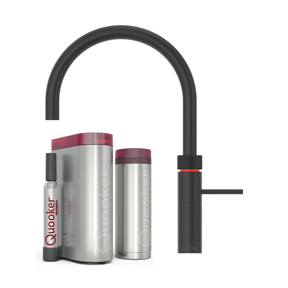 Billede af Quooker Fusion Round inkl. PRO3 & CUBE - Sort