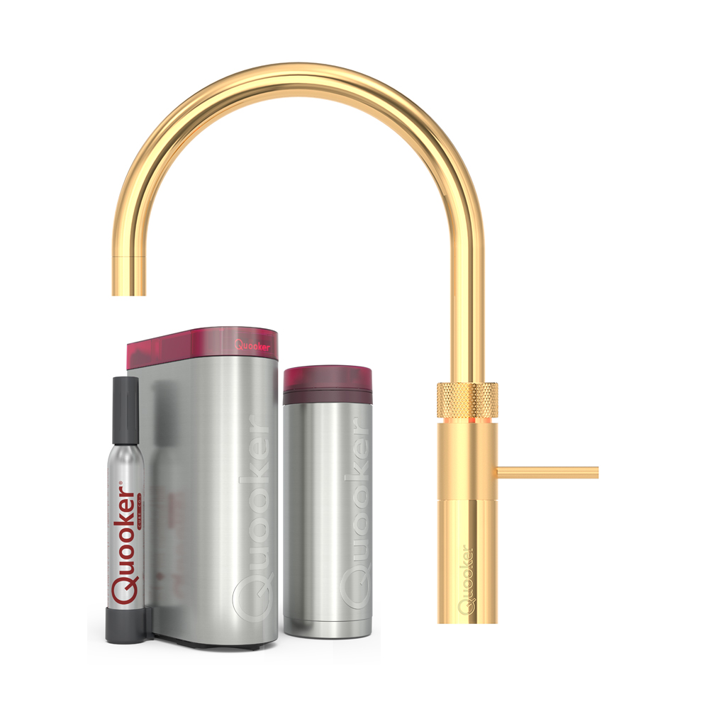 Billede af Quooker Fusion Round inkl. PRO3 & CUBE - Guld