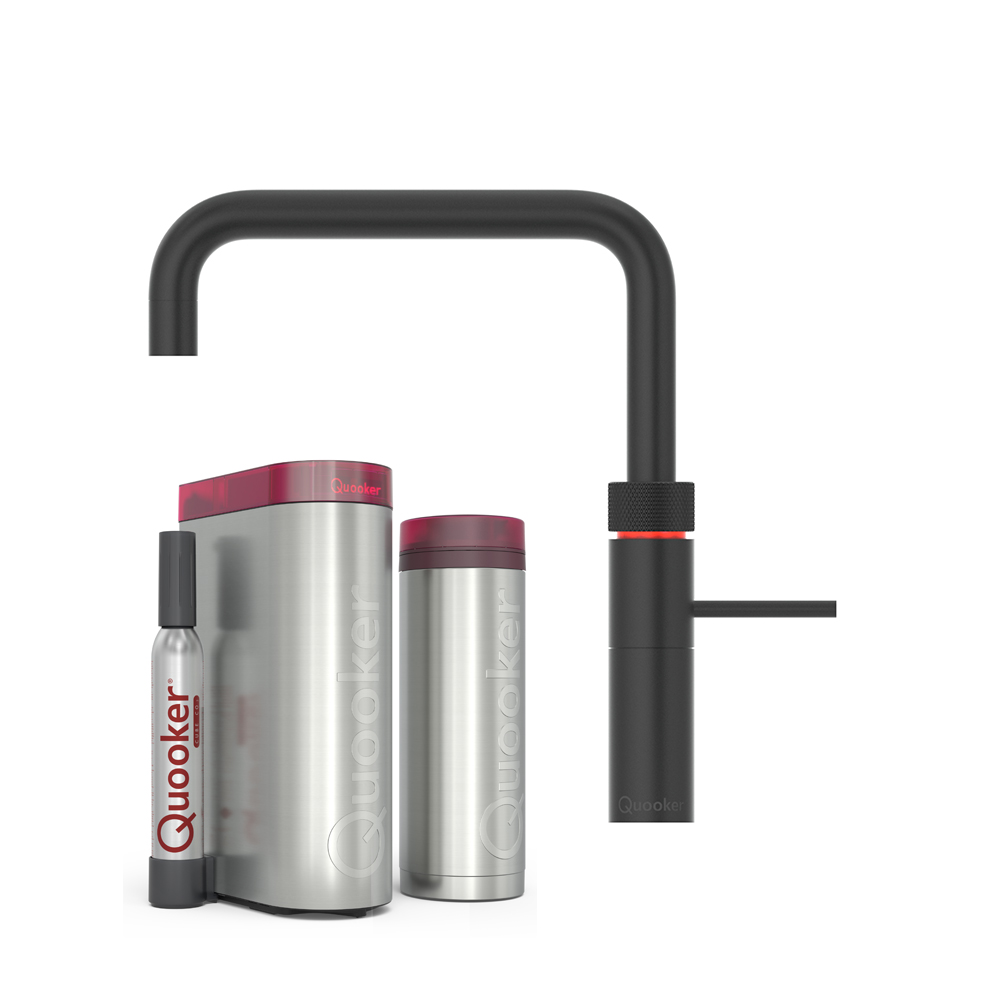 Billede af Quooker Fusion Square inkl. PRO3 & CUBE - Sort