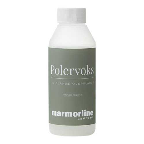 Marmorline t/blanke flader: Polervoks