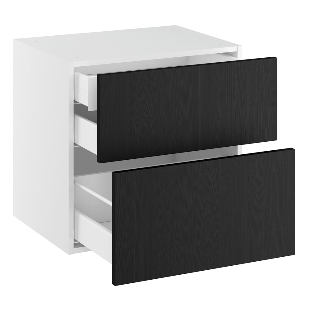 Billede af Kitchn Badunderskab lavt m/2 skuffer og 1 indvendig skuffe H:576 D:450 B:1000