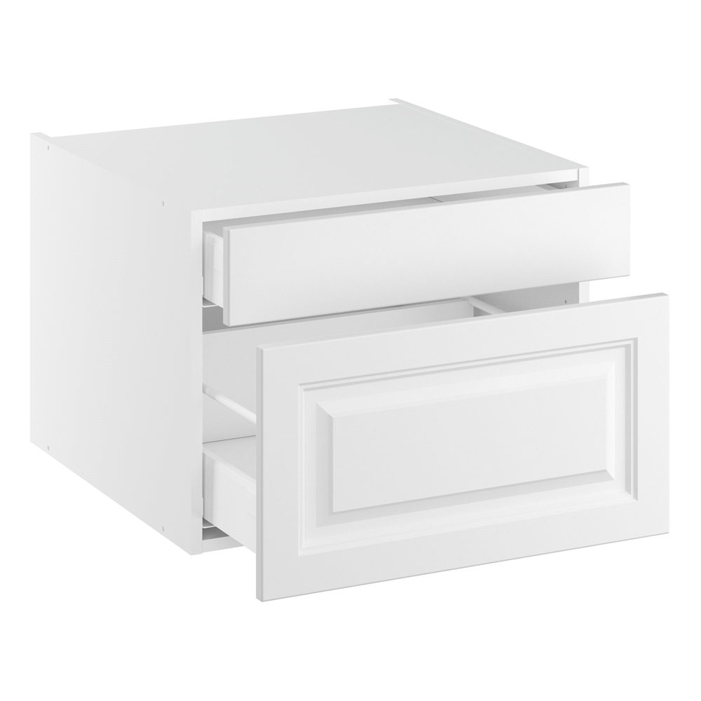 Kitchn Bundskab 2 skuffer H:316 og 124. H:448 D:580 B:600