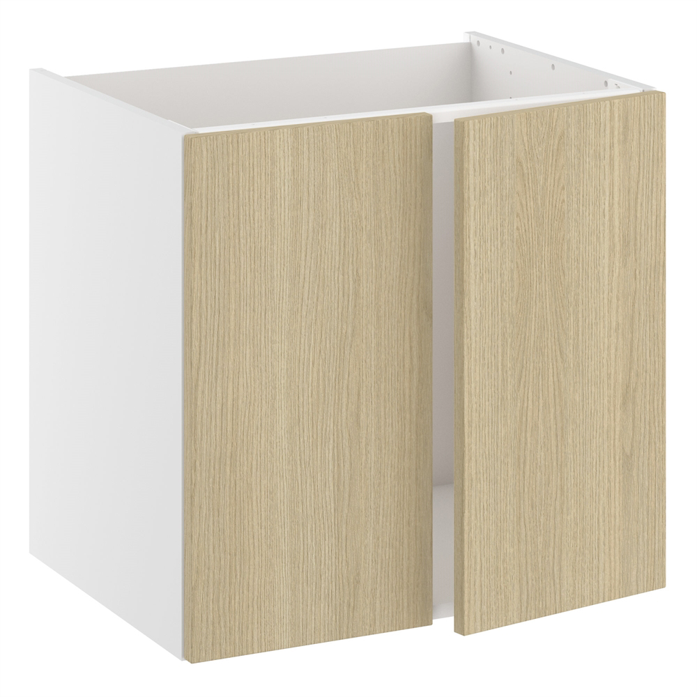 Badvaskeskab, m/dobbelt låger. H:576 B:800 D:450