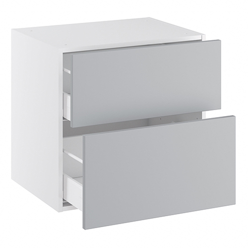 Kitchn Badvaskeskab lavt m/2 skuffer H:576 D:450 B:1200