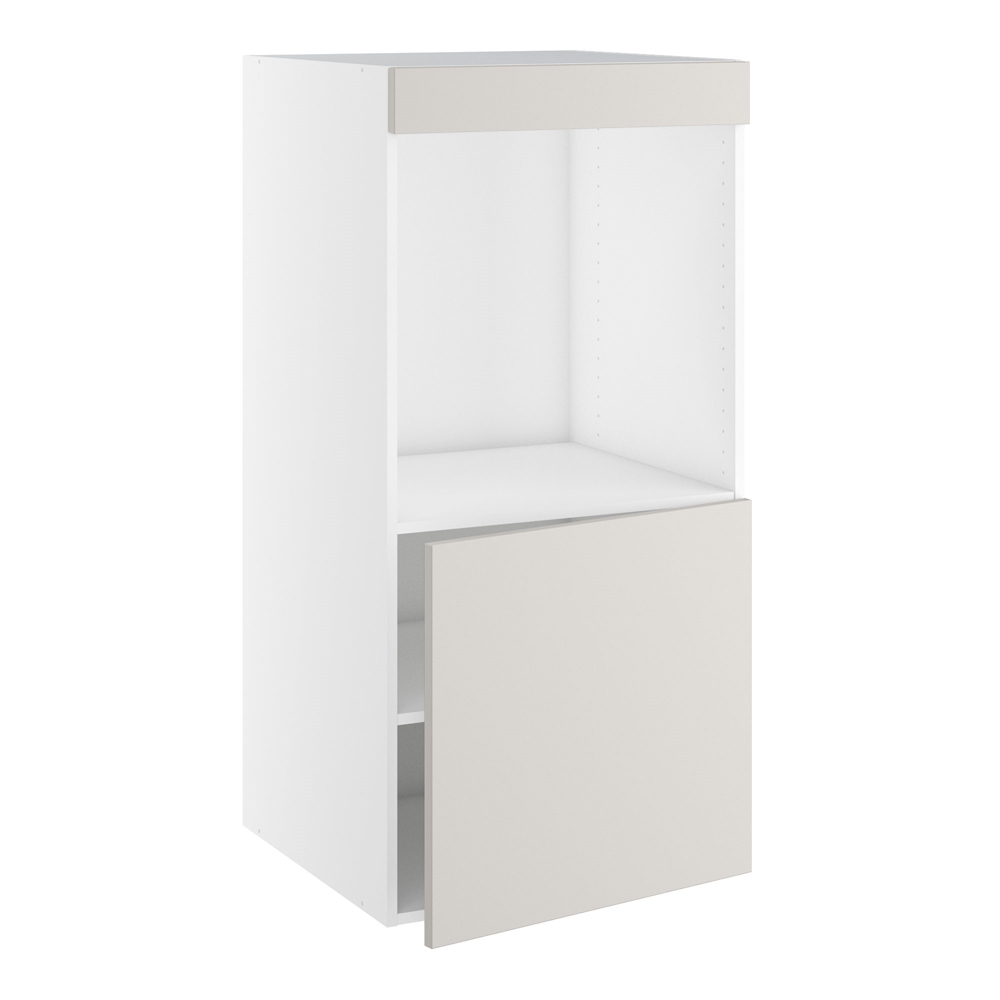 Designskab, t/ovn, 572mm låge, blændstykke 64mm, hul: 647mm. H:1248 B:600 D:580