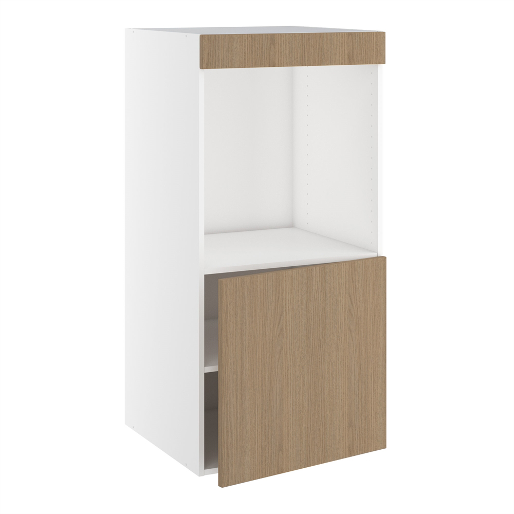 Designskab, t/ovn, 572mm låge, blændstykke 64mm, hul: 647mm. H:1248 B:600 D:580