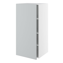 Kitchn Design hyldeskab med 2 hylder og 1 konstruktionshylde H:1248 D:580 B:600