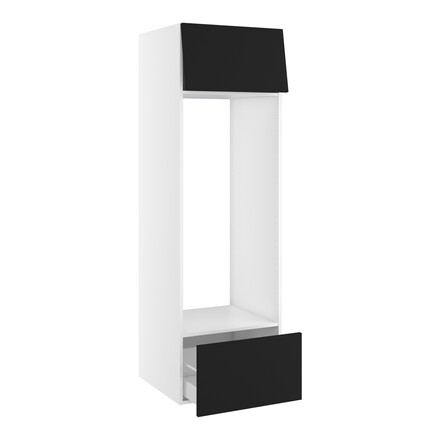 Kitchn Højskab til køl nichemål 1424x567 mm. m/toplåge H:348 og skuffe H:348 H:2144 D:580 B:600