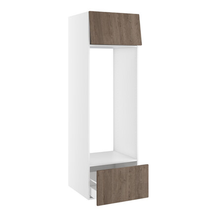 Kitchn Højskab til køl nichemål 1424x567 mm. m/toplåge H:348 og skuffe H:348 H:2144 D:580 B:600