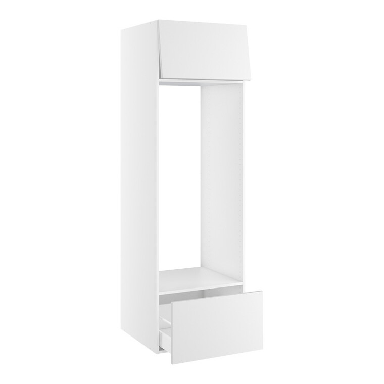 Højskab til køl nichemål 1424x567 mm. m/toplåge H:348 og skuffe H:348 H:2144 D:580 B:600