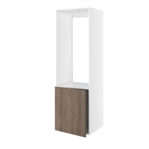 Kitchn Højskab til køl nichemål 1232x567 m/1 låge 700 i bund H:1952 D:580 B:600