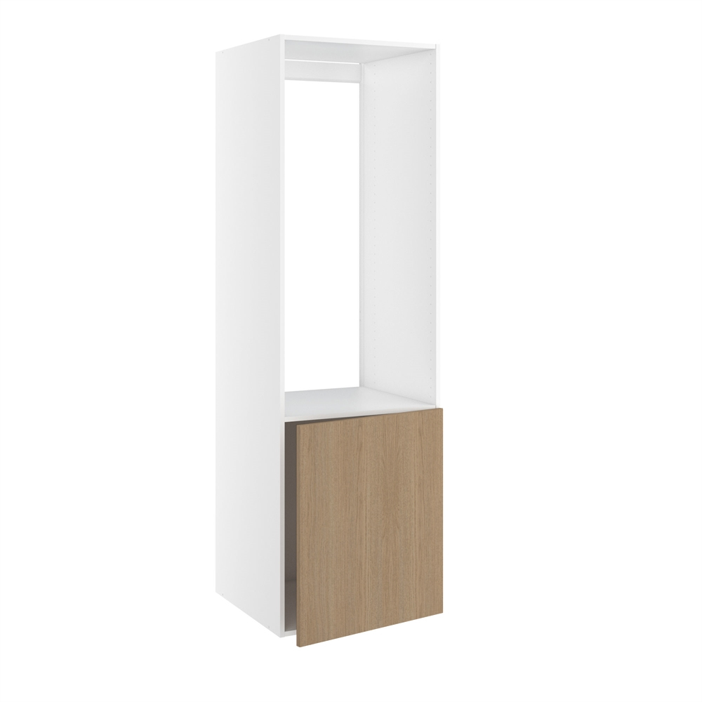 Højskab, t/køl, 700mm låge, hul: 1224mm. H:1952 B:600 D:580