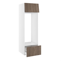 Kitchn Højskab til køl nichemål 1232x567 mm. Toplåge H:348 og skuffe H:348 H:1952 D:580 B:600