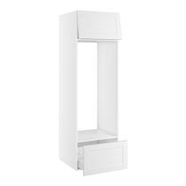 Kitchn Højskab til køl nichemål 1232x567 mm. Toplåge H:348 og skuffe H:348 H:1952 D:580 B:600