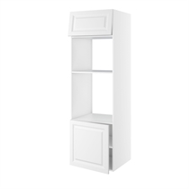 Kitchn Højskab til ovn/micro nichemål 1039x567 mm. Toplåge H:316 og låge H:572 H:1952 D:580 B:600
