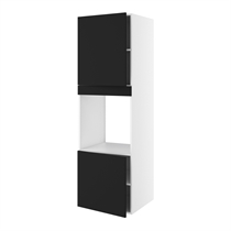 Kitchn Højskab til ovn/micro nichemål 656x567 mm. m/2 låger H:572 og 700 samt blændstykke H:1952 D:580 B:600