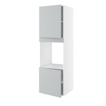 Kitchn Højskab til ovn/micro nichemål 656x567 mm. m/2 låger H:572 og 700 samt blændstykke H:1952 D:580 B:600