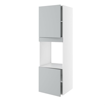 Kitchn Højskab til ovn/micro nichemål 656x567 mm. m/2 låger H:572 og 700 samt blændstykke H:1952 D:580 B:600