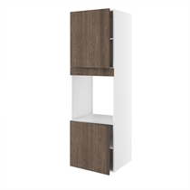Kitchn Højskab til ovn/micro nichemål 656x567 mm. m/2 låger H:572 og 700 samt blændstykke H:1952 D:580 B:600
