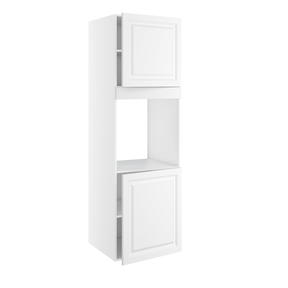 #3 - Kitchn Højskab, t/ovn og micro, 700mm låge, 572mm låge øverst, blændstykke 64mm, hul: 656mm. H:1952 B:600 D:580