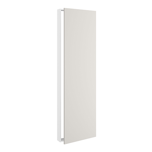 Installationsramme, 1 låge (leveres usamlet). H:2144 B:400 D:123