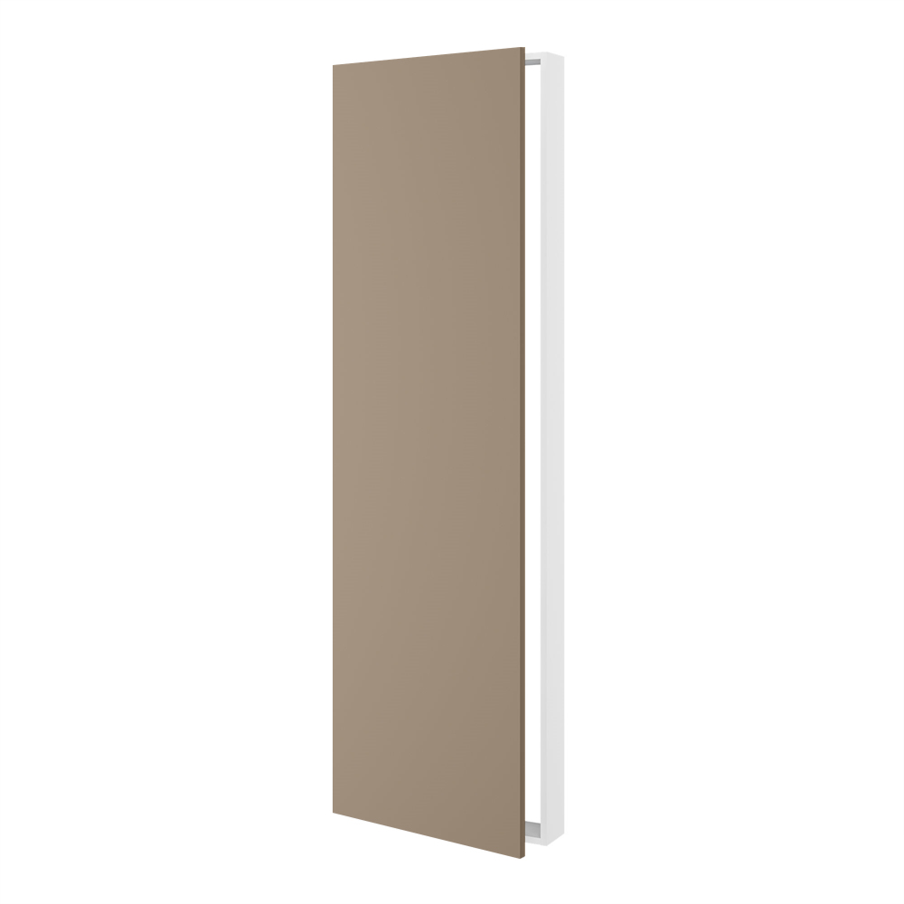 Installationsramme, 1 låge (leveres usamlet). H:2144 B:500 D:123