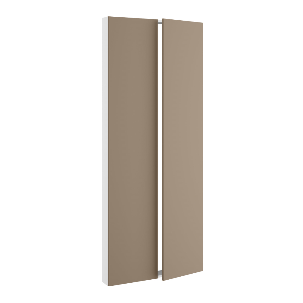 Installationsramme, m/dobbelt låger (leveres usamlet). H:2144 B:1000 D:123