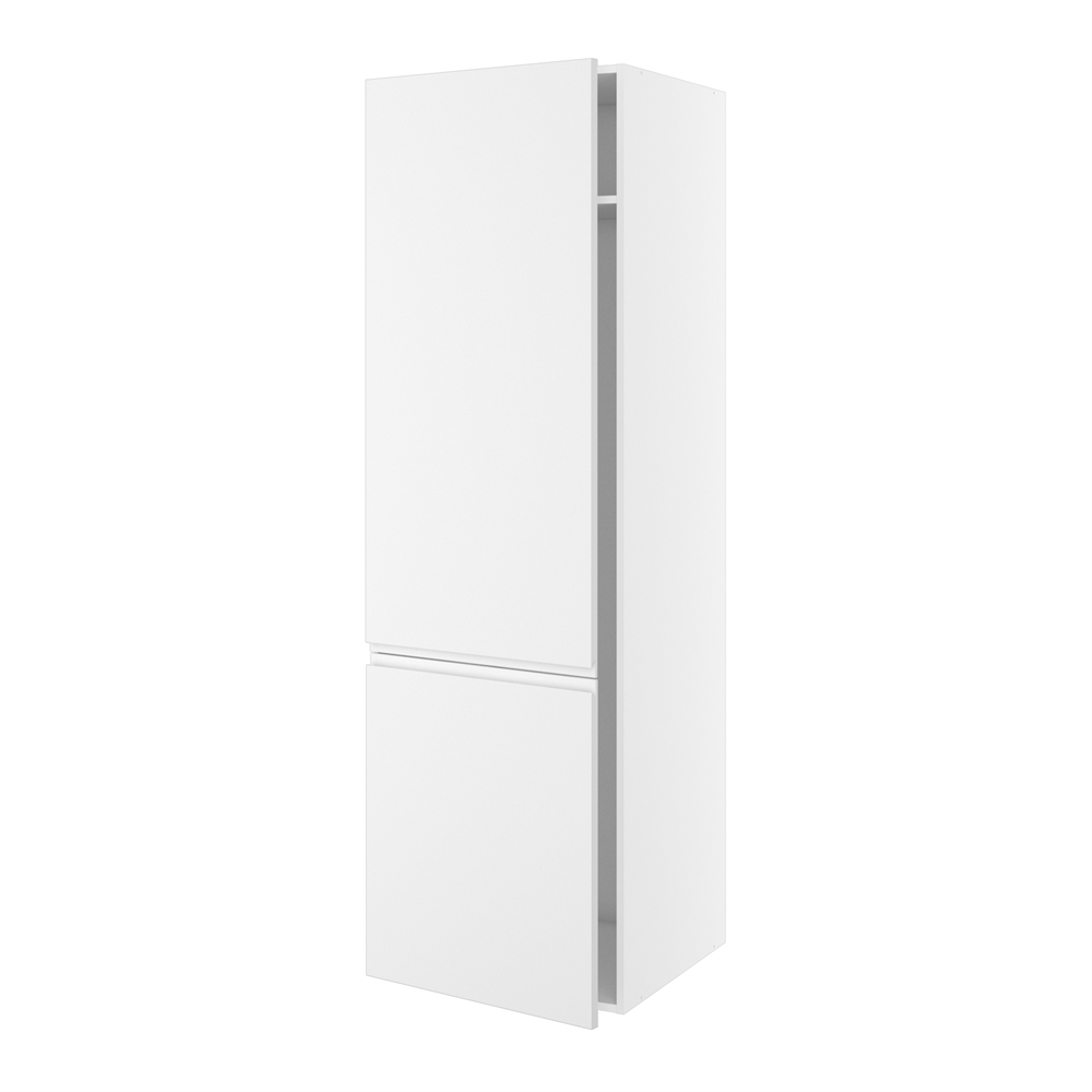 Kitchn Kosteskab m/1 hylde, slangeholder og trådindsats med 2-delt låge H:1952 D:580 B:400
