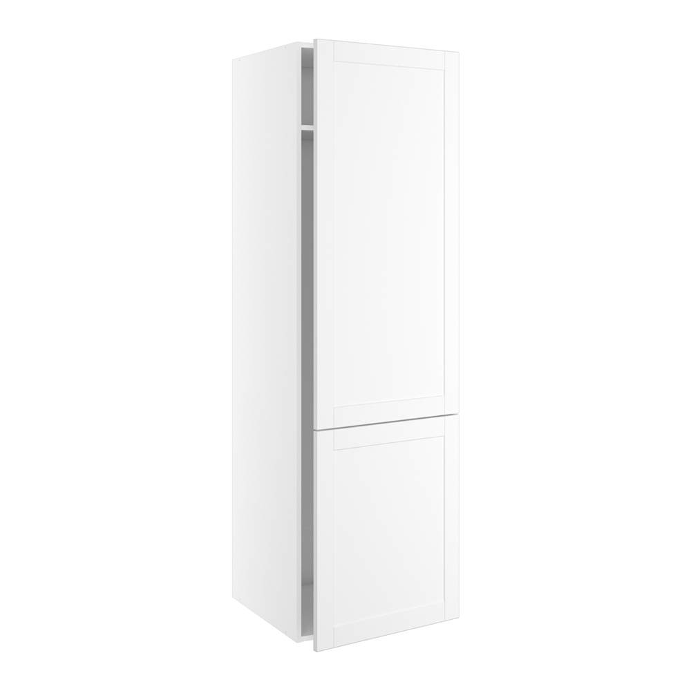 Kitchn Kosteskab m/1 hylde, slangeholder og trådindsats med 2-delt låge H:1952 D:580 B:500