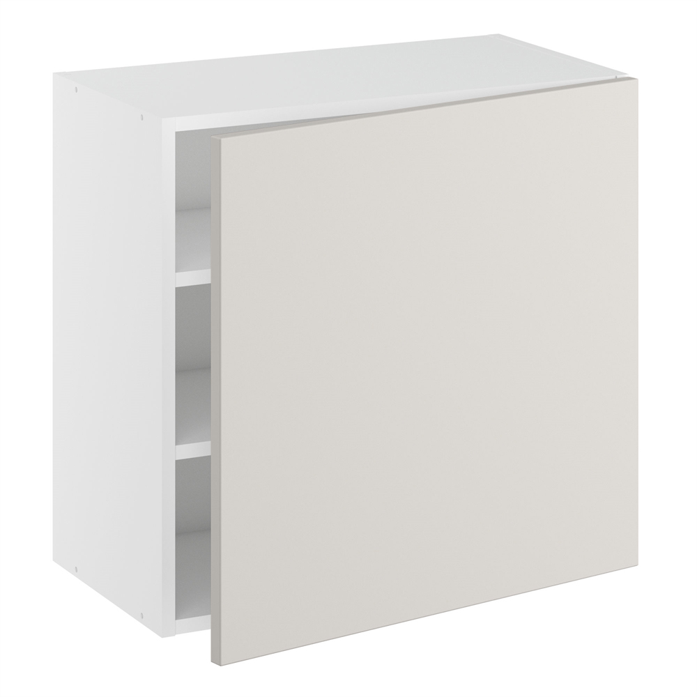 Overskab, 1 låge, 2 hylder. H:576 B:400 D:320