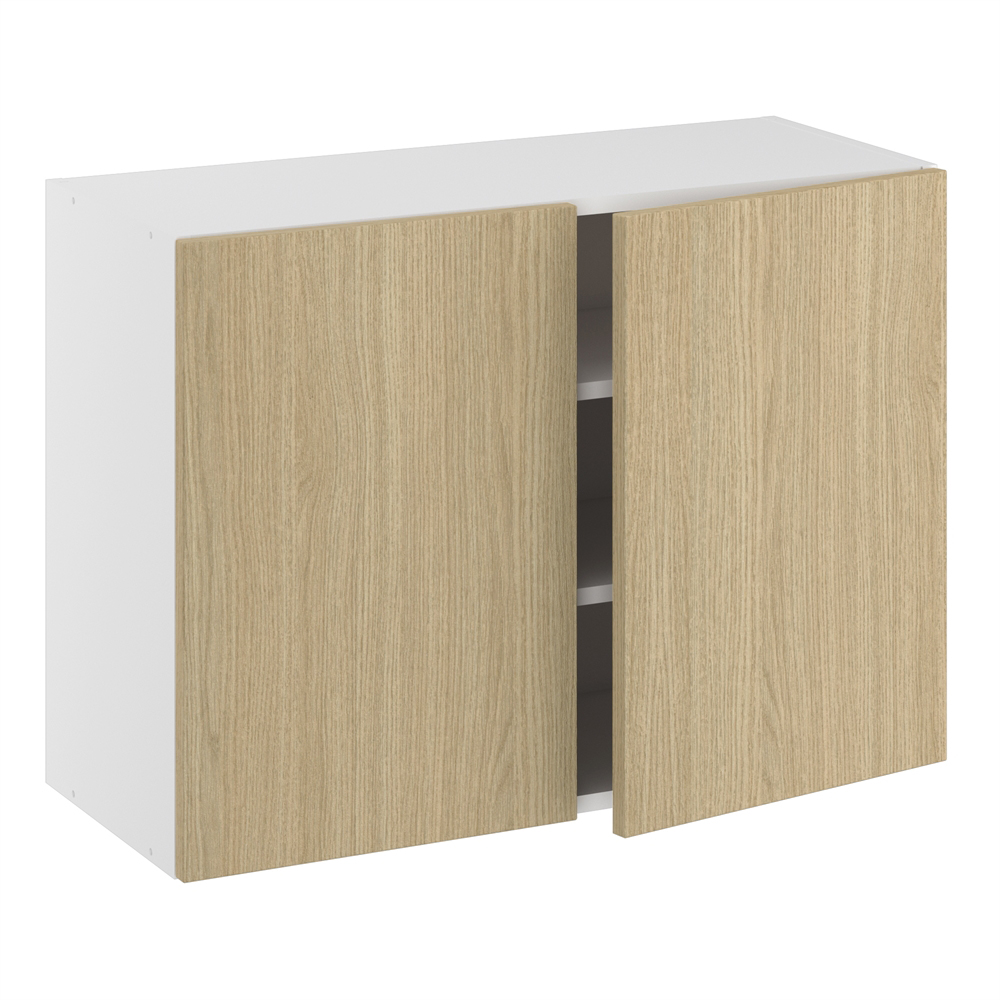 Overskab, m/dobbelt låger, 2 hylder. H:576 B:800 D:320