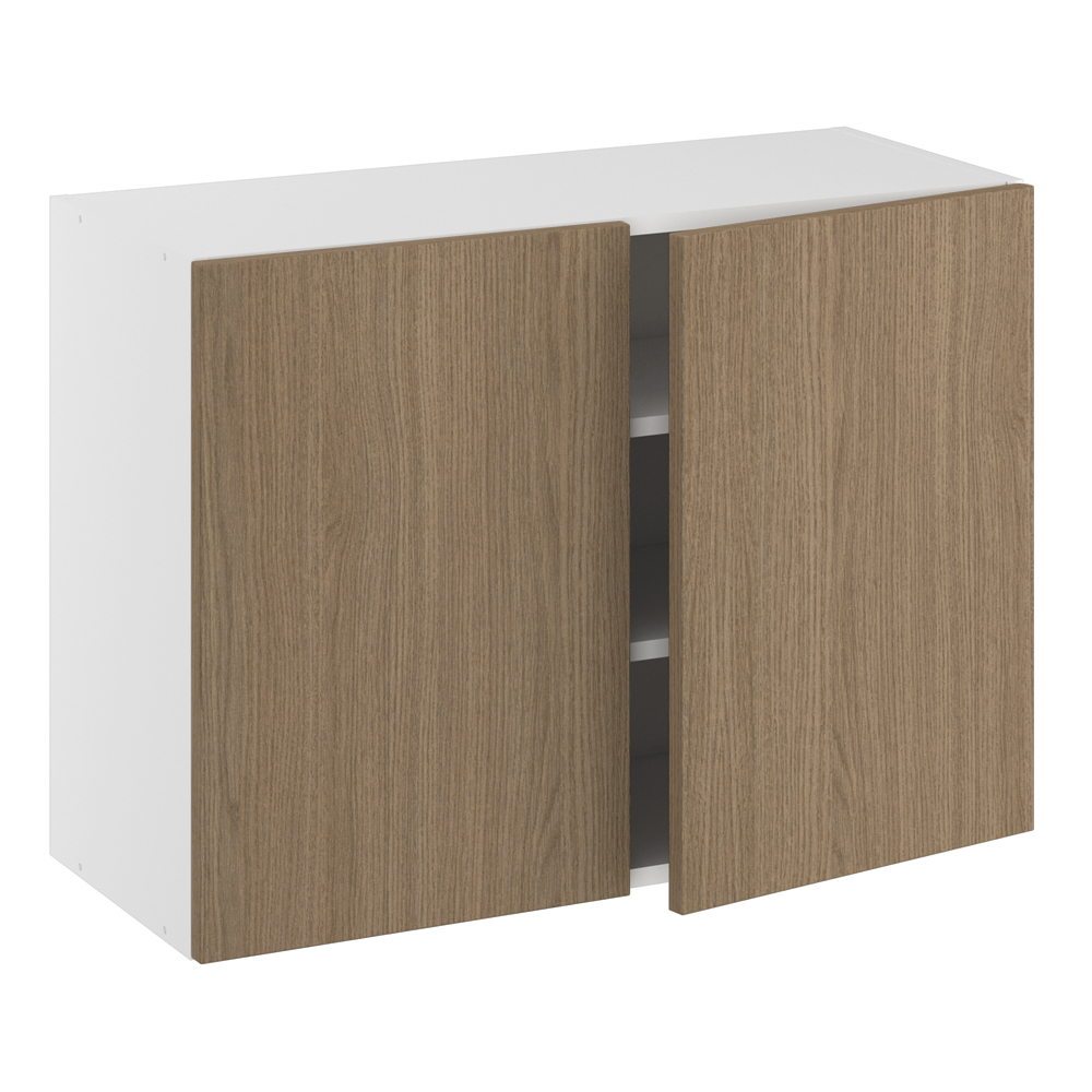 Overskab, m/dobbelt låger, 2 hylder. H:576 B:600 D:320