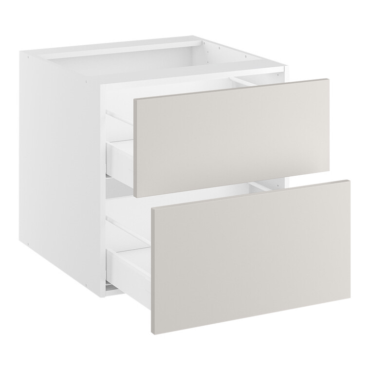 Underskab, 2 skuffer. H:576 B:800 D:580