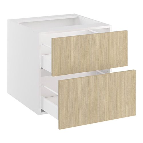 Underskab, 2 skuffer. H:576 B:1000 D:580