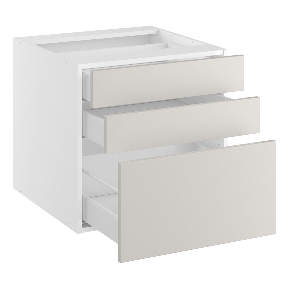 Underskab, 3 skuffer. H:576 B:500 D:580