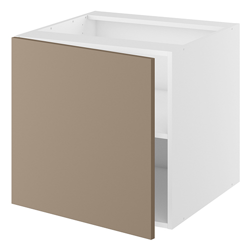 Lavt underskab, 1 låge, 1 hylde. H:576 B:600 D:580