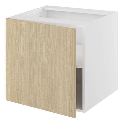 Lavt underskab, 1 låge, 1 hylde. H:576 B:600 D:580