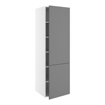 Kitchn Madskab m/5 hylder med 2-delt låge H:1952 D:580 B:600