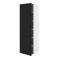 Kitchn Madskab m/5 hylder med 2-delt låge H:1952 D:580 B:600