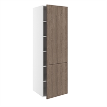 Kitchn Madskab m/5 hylder med 2-delt låge H:1952 D:580 B:600